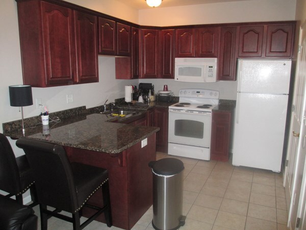 One bedroom kitchen - 1126 Bertrand St