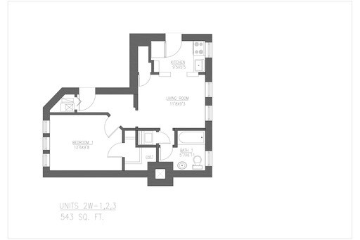 1BR/1BA - 2801-2805 W Lawrence Ave