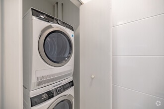 2BR, 2BA - 1,176SF - Model D - Laundry - Modern Towers Apartments