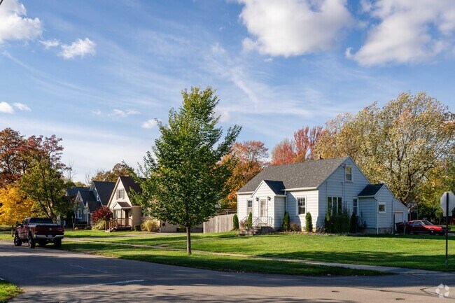 Homes in Williamsville have lots of land.