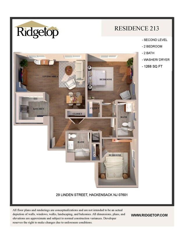 Interior Photo - The Atrium @ Anderson Station: In-Unit Washer & Dryer, Cold Water Included, Fitness Center, and C...