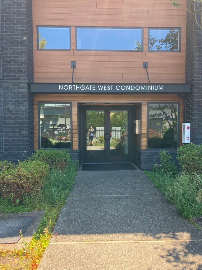 Front Entrance to building - 11300 1st Ave NE