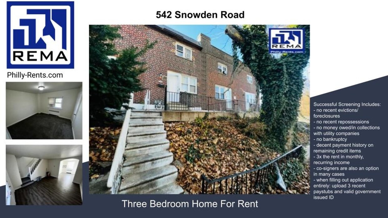 Gorgeously Remodeled 3 BR Townhome in Upper Darby - Gorgeously Remodeled 3 BR Townhome in Upper Darby