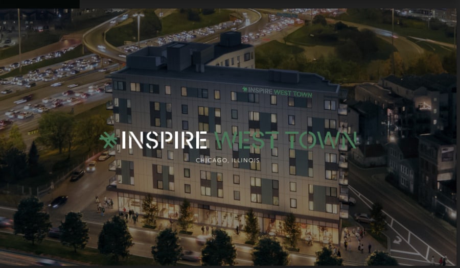 Inspire West Town Apartments at 670 N May St Chicago, IL