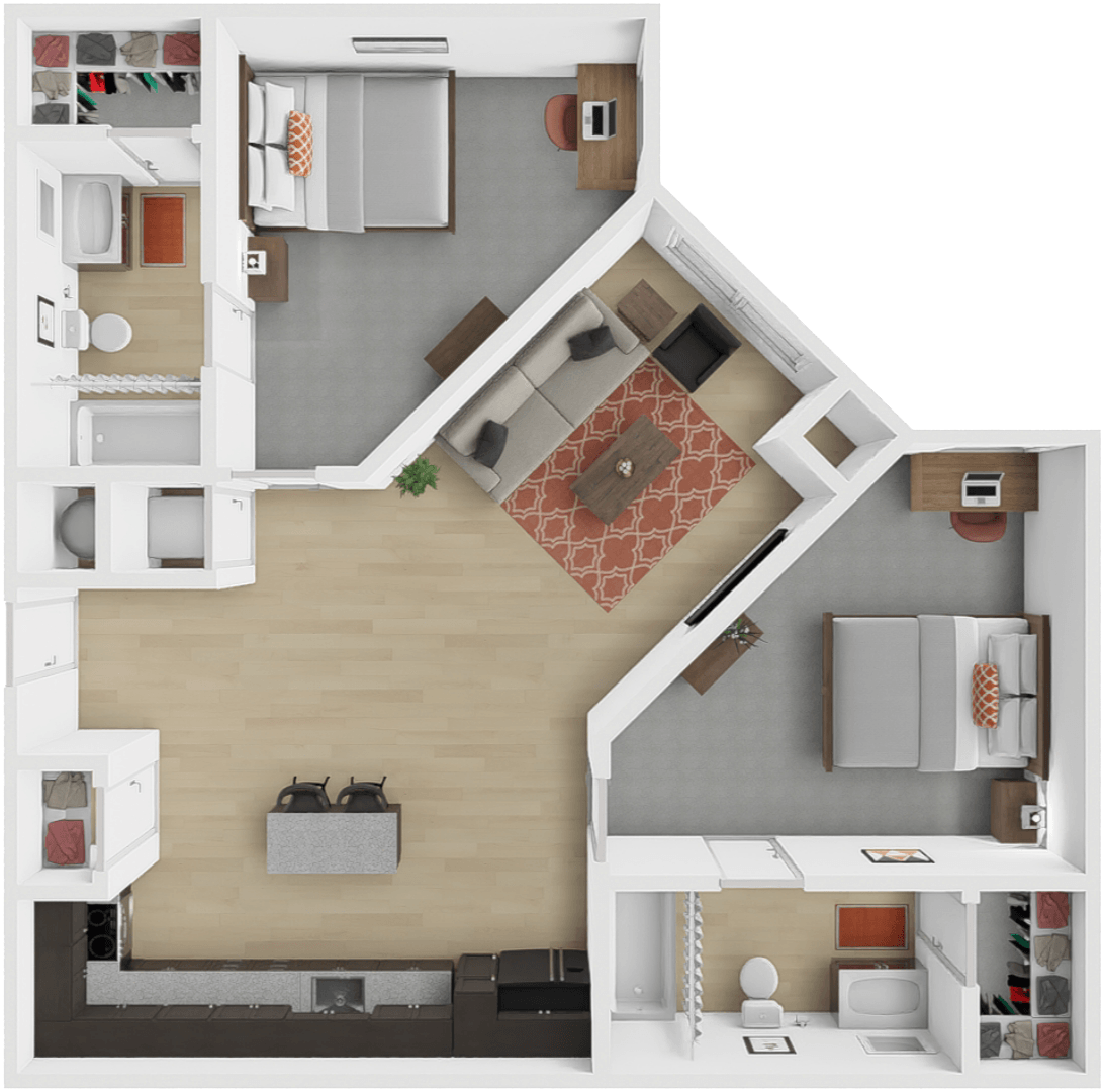The Depot – Coach BEDROOM ONLY