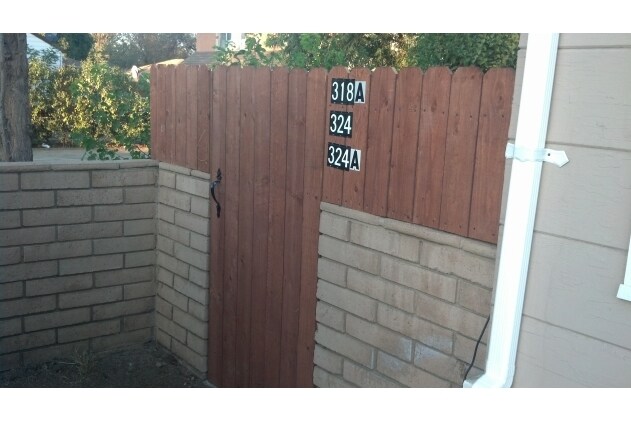 New Fencing - 318 Vernal Pl