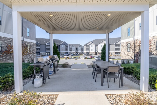 Grill Area - English Commons Apartments