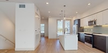Discover a home that epitomizes modern elegance and comfort. Sunlight cascades through large windows, illuminating pristine spaces with gleaming wood floors and plush carpeting. The gourmet kitchen dazzles with sleek cabinetry, quartz countertops, and a stylish backsplash, perfect for culinary adventures. Luxurious bathrooms feature marble-inspired tiles and contemporary fixtures. The airy living areas and generous bedrooms provide the ideal canvas for your personal style. Energy-efficient appliances and smart home features elevate daily living. With three levels of refined space, this home offers the perfect blend of privacy and openness, promising a lifestyle of comfort and sophistication in the heart of Sacramento.
