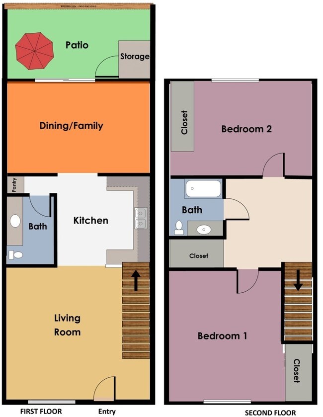 Golden Casa adosada de un amplio Floorpan - 2312-2336 N Golden Ave