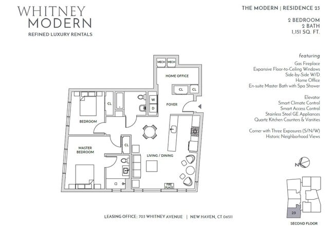 Interior Photo - Whitney Modern
