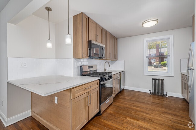 2BR, 1BA - 661SF - Kitchen - Styertowne Apartments