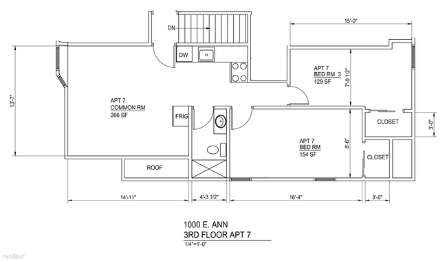 2 br, 1 bath - 1000 E Ann St Apt 7 #7 - 2 br, 1 bath  - 1000 E Ann St Apt 7 #7
