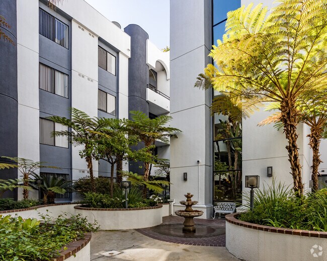 Jardín - Midvale Court Apartments Westwood