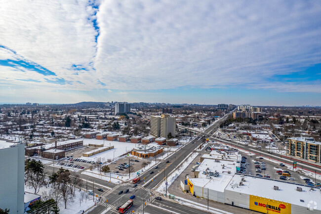 Aerial Photo - West Hill Apartments