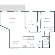 West Court - One Bedroom - Plan 11C