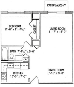 1BR/1BA - Drexel Horizon