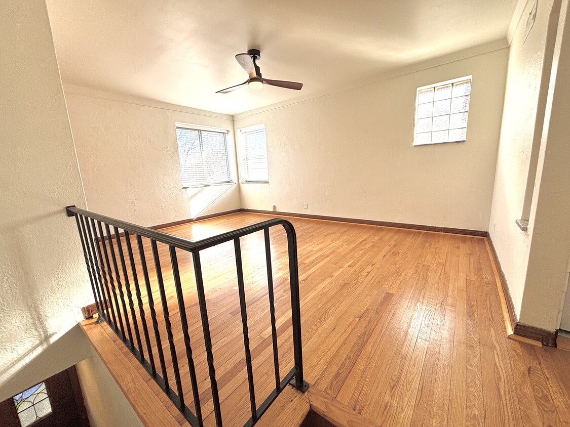 Living Room from Top of Staircase - 5070 Oleatha Ave