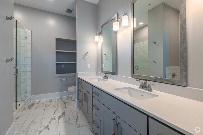 El baño principal de Harvard - Providence Flats