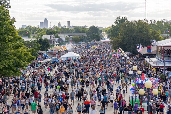 Every year, more than a million Iowans pour into the city for the Iowa State Fair.