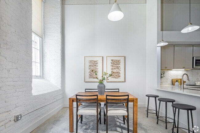 Área de comedor - The Lofts at King Mill