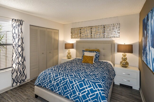 2BR, 1BA - 1,012SF - Second Bedroom - Water's Edge Apartments