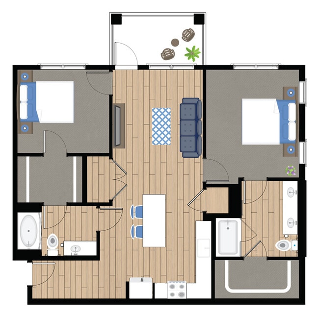 2 habitaciones - Mallory Lakeside