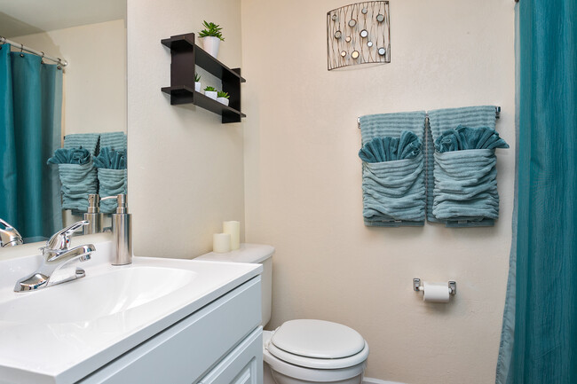 Baño - Holly Hills Apartment Homes