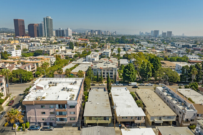 Aerial Photo - Lido Apartments - 1415 Bundy Dr