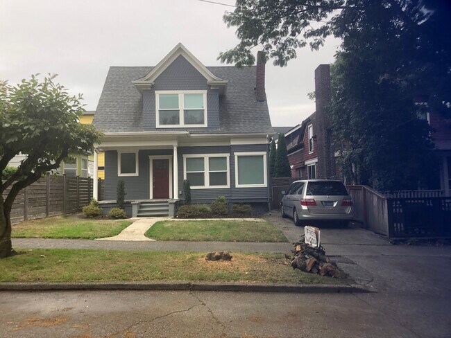 House newly painted /Off street parking - 4026 Linden Ave N