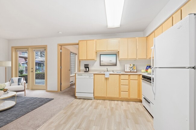 SHAG New Haven 1 Bedroom Apartment Kitchen - New Haven Senior Living Apartments
