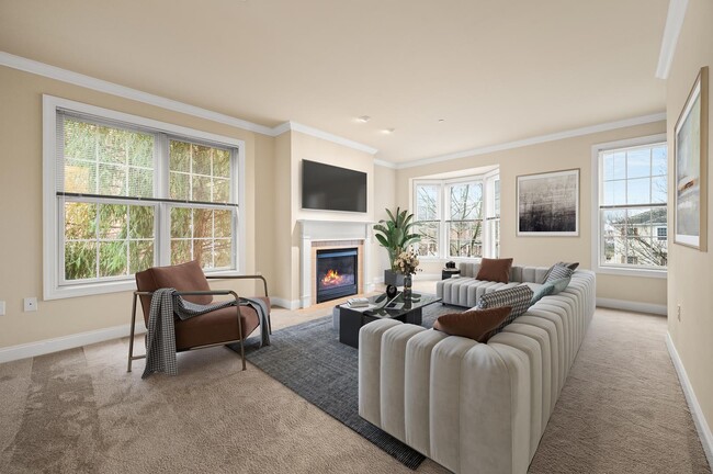 Roaring fires at the flip of a switch - Claremont Apartments