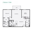 2 Bedroom Apartment Home