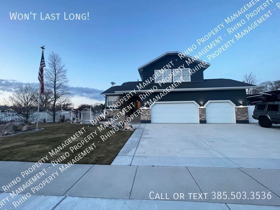 4 Bedroom/3 Bathroom in Riverton House Rental in Riverton, UT
