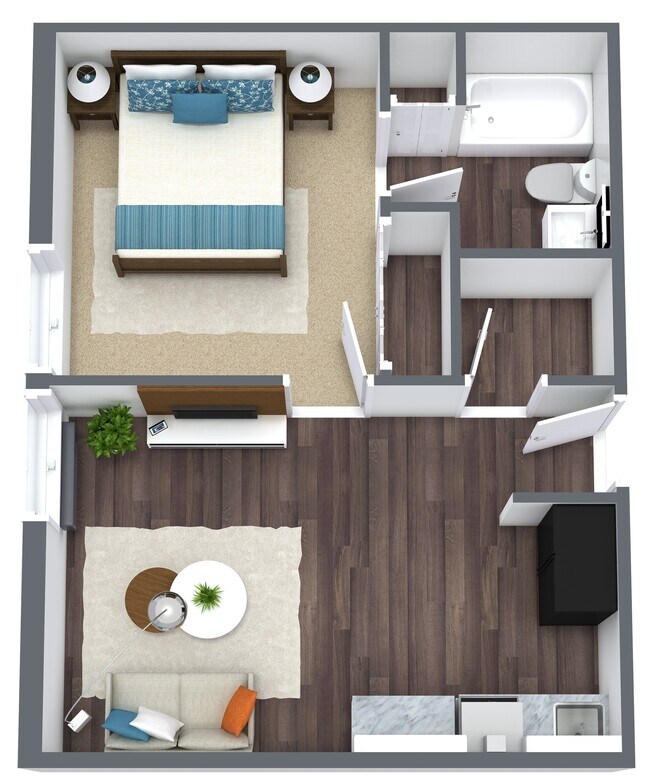 Plano de planta de Sofía - Harter House