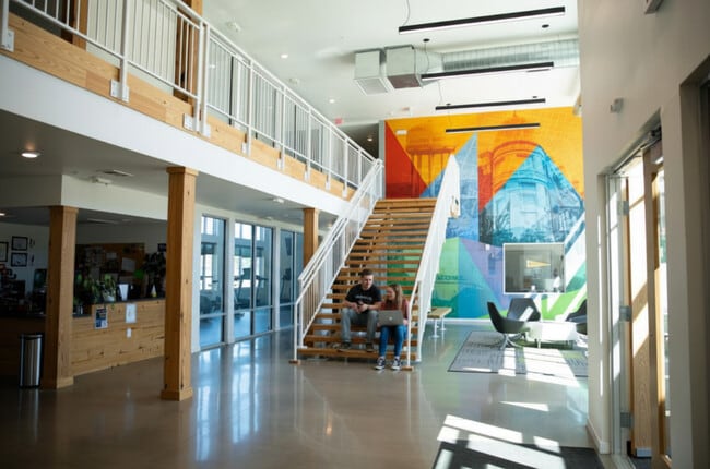 Lobby - The Reserve Student Apartments