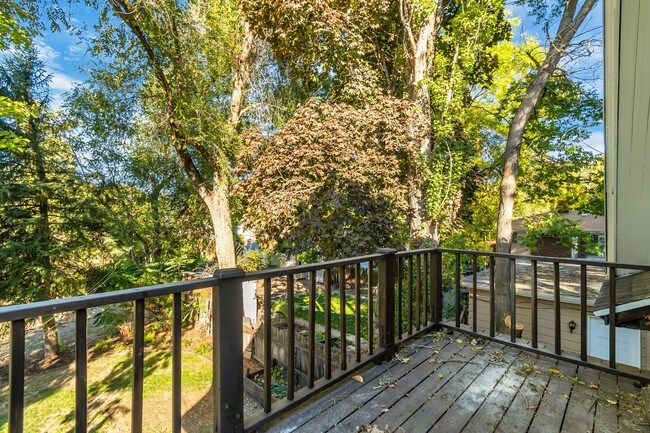 Rear deck overlooking the backyard! - 1058 S 900 E