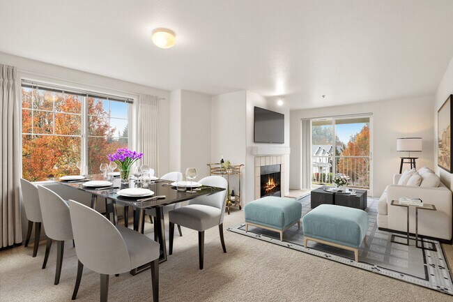 Sala de estar de Douglas - North Ridge