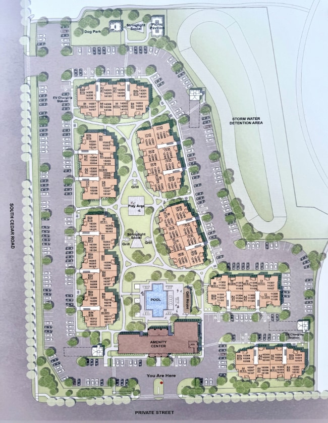Site Map - Cypress Creek at South Cedar