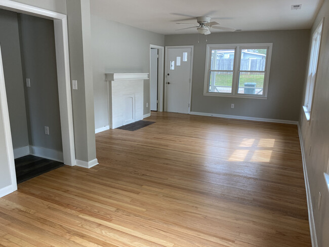 Beautifully refinished original hardwoods, natural light, ceiling fans - 409 Dement St. NE