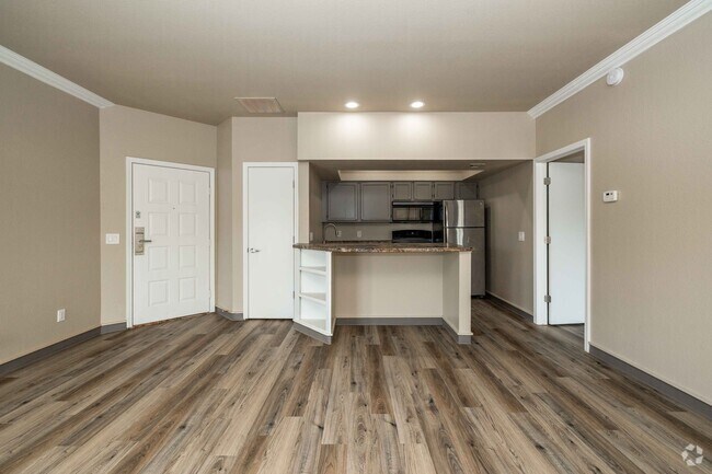 1 habitación, 1 baño - 750 pies cuadrados - Sala familiar - 21 Rock Apartments