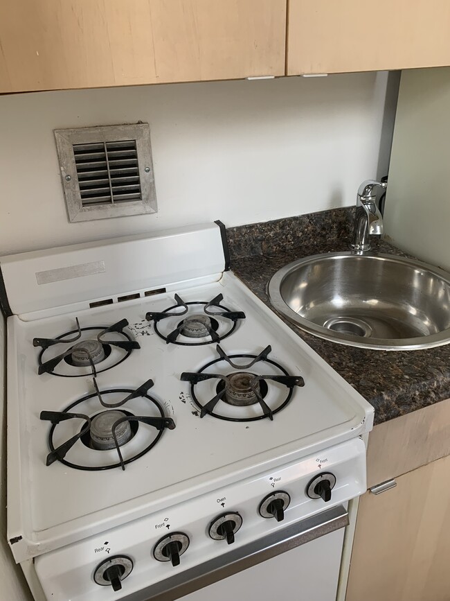 Gas Kitchen - 1111 Arlington Apartment
