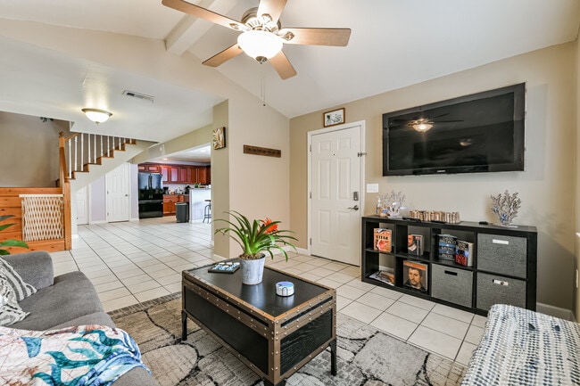 *NOT FURNISHED*. View of livingroom and opens to kitchen - 6116 Avenue Q 1/2