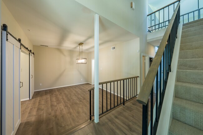 Entrance to home with all new flooring - 5902 Valley Forge Dr