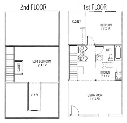 Plano de planta - Tallmadge Pointe