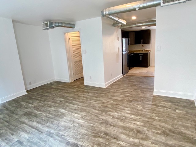 Studio/Living Space towards Kitchen/Walk-in Closet - 2019 N 2nd St