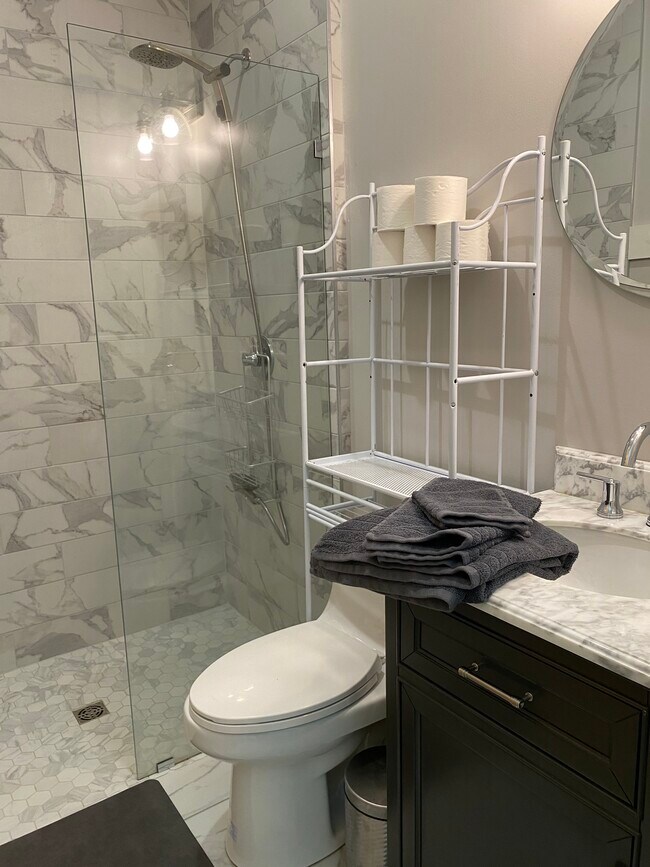 Bathroom with shower - 310 Joyce Rd