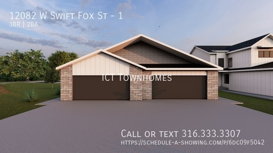 12082 Swift Fox St, Wichita, KS 67205 Townhome Rentals in Wichita KS