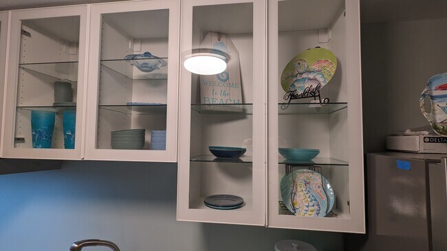 Estantes de cristal más luz para ver. - 1118 Peachtree St