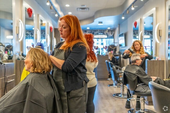 Get your hair done at Madison Taylor Salon in Garden City.