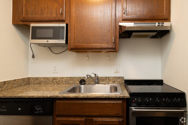 Estudio - 368SF - Cocina - Vivo Living Apartments